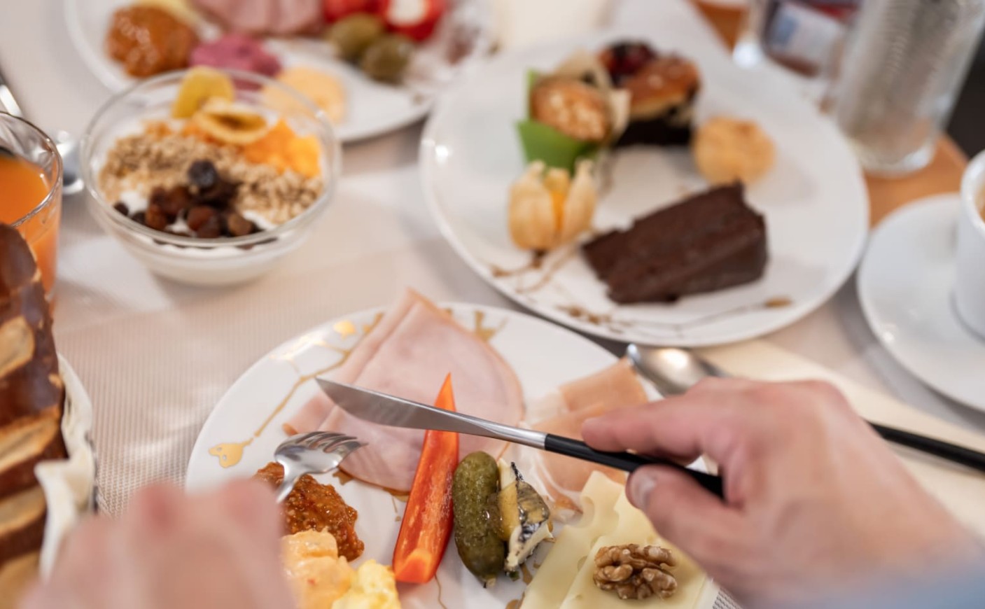 Reichhaltiges Fr&uuml;hst&uuml;ck f&uuml;r einen gelungenen Start in den Tag